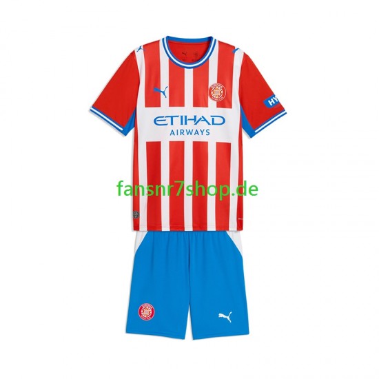 fußball trikot Girona Kinder Heim 2026-2027 Kurzarm