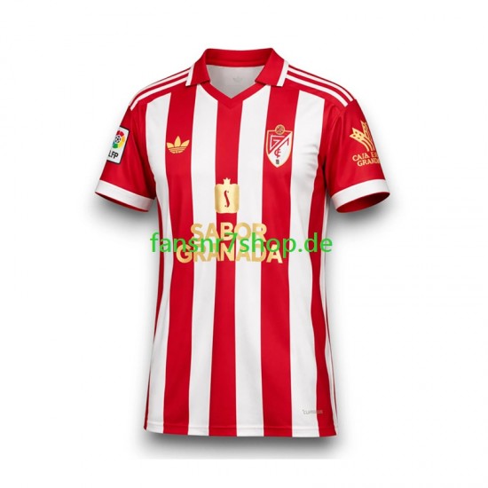 Granada fußball trikot Herren Heim Retro 2025-2026 Kurzarm Granada fußball trikot Herren Heim Retro 2025-2026 Kurzarm