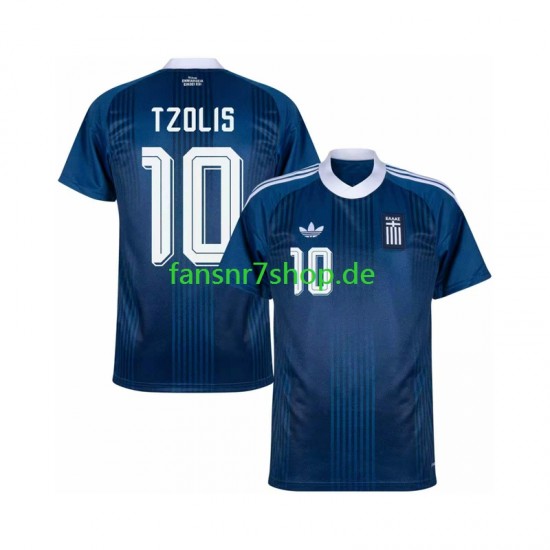 Griechenland fußball trikot Christos Tzolis 17 Herren Auswärts 2026-2027 Kurzarm