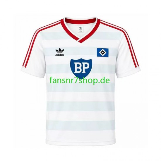 Hamburger SV fußball trikot 1986 Herren Auswärts Retro Kurzarm Hamburger SV fußball trikot 1986 Herren Auswärts Retro Kurzarm