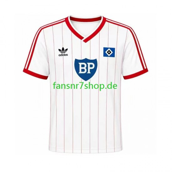 Hamburger SV fußball trikot 1984 Herren Heim Retro Kurzarm Hamburger SV fußball trikot 1984 Herren Heim Retro Kurzarm