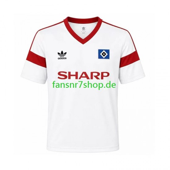 Hamburger SV fußball trikot 1988 Herren Heim Retro Kurzarm Hamburger SV fußball trikot 1988 Herren Heim Retro Kurzarm