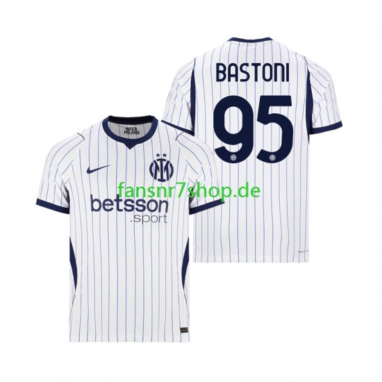 Inter Mailand fußball trikot Alessandro Bastoni 95 Herren Auswärts 2026-2027 Kurzarm