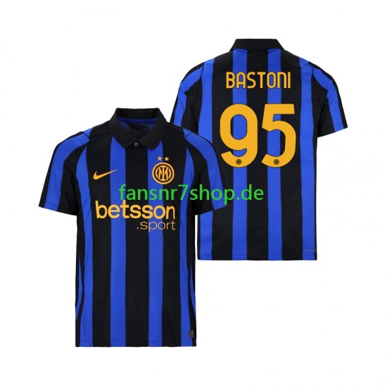 Inter Mailand fußball trikot Alessandro Bastoni 95 Herren Heim 2026-2027 Kurzarm