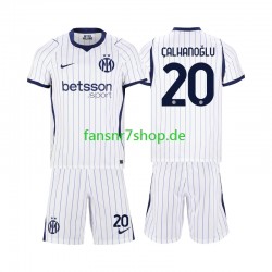 Inter Mailand fußball trikot Hakan Calhanoglu 20 Kinder Auswärts 2026-2027 Kurzarm