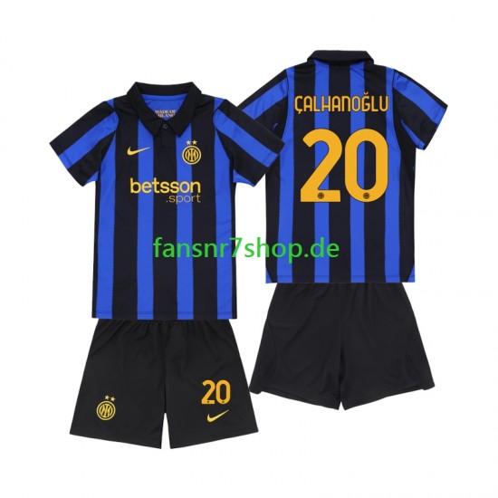 Inter Mailand fußball trikot Hakan Calhanoglu 20 Kinder Heim 2026-2027 Kurzarm