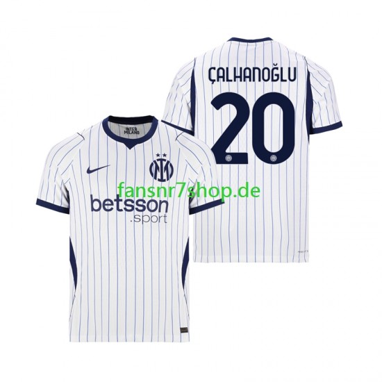 Inter Mailand fußball trikot Hakan Calhanoglu 20 Herren Auswärts 2026-2027 Kurzarm