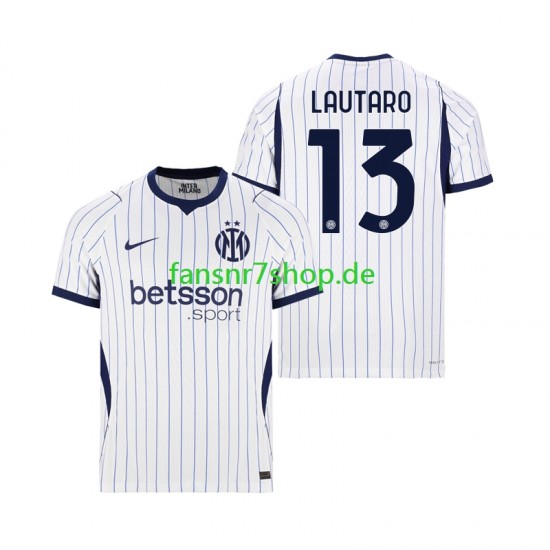 Inter Mailand fußball trikot Lautaro Martinez 13 Herren Auswärts 2026-2027 Kurzarm