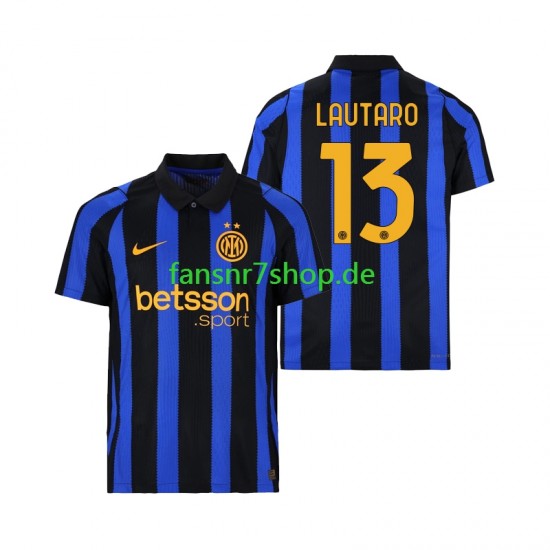Inter Mailand fußball trikot Lautaro Martinez 13 Herren Heim 2026-2027 Kurzarm
