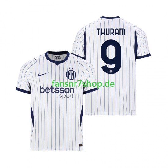 Inter Mailand fußball trikot Marcus Thuram 9 Herren Auswärts 2026-2027 Kurzarm