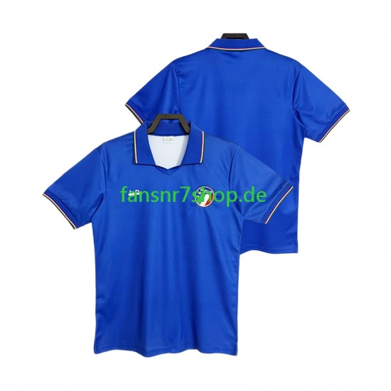 Italien fußball trikot Herren Heim Retro 1990 Kurzarm