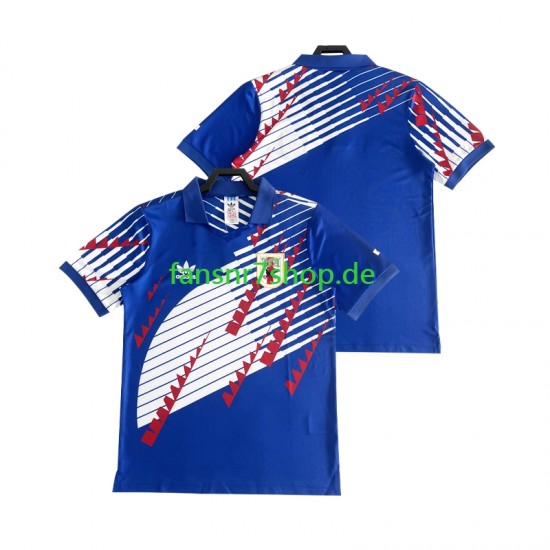 Japan fußball trikot 1992 1993 Herren Heim Retro Kurzarm