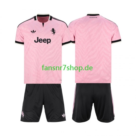 Juventus Turin fußball trikot Kinder Auswärts 2026-2027 Kurzarm