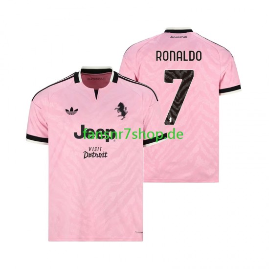 Juventus Turin fußball trikot Cristiano Ronaldo 7 Herren Auswärts 2026-2027 Kurzarm