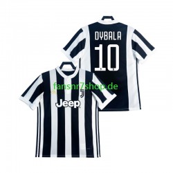 Juventus Turin fußball trikot DYBALA 21 2017 2018 Herren Heim Retro Kurzarm