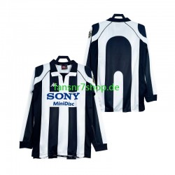 Juventus Turin fußball trikot 1997 1998 Herren Heim Retro Langarm