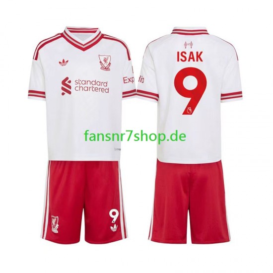 Liverpool fußball trikot Alexander Isak 9 Kinder Auswärts 2026-2027 Kurzarm