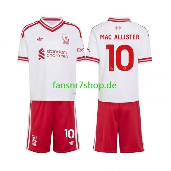 Liverpool fußball trikot Alexis Mac Allister 10 Kinder Auswärts 2026-2027 Kurzarm