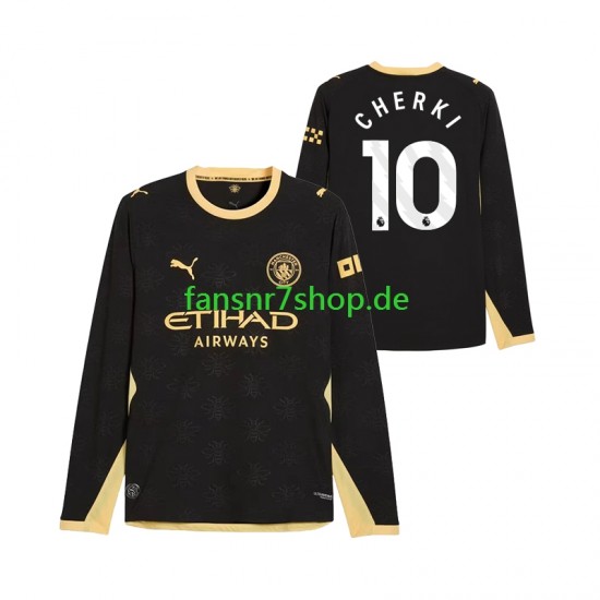 Manchester City fußball trikot Rayan Cherki 10 Herren Auswärts 2026-2027 Langarm