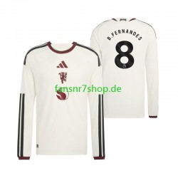 Manchester United fußball trikot Bruno Fernandes 8 Herren Ausweich 2026-2027 Langarm