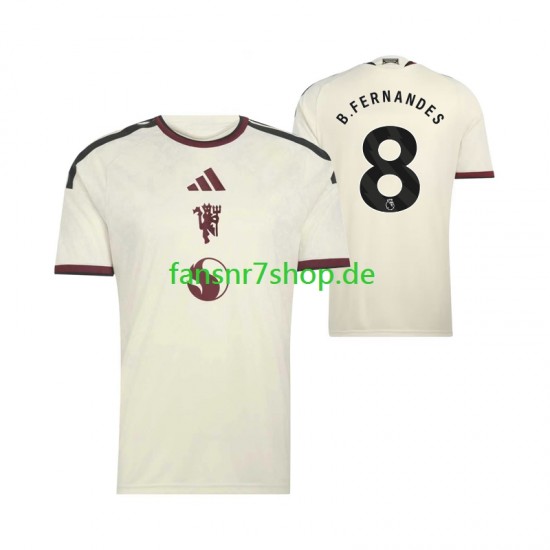 Manchester United fußball trikot Bruno Fernandes 8 Herren Ausweich 2026-2027 Kurzarm