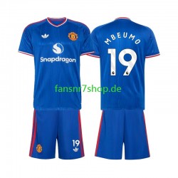 Manchester United fußball trikot Bryan Mbeumo 19 Kinder Auswärts 2026-2027 Kurzarm