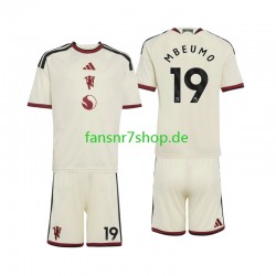 Manchester United fußball trikot Bryan Mbeumo 19 Kinder Ausweich 2026-2027 Kurzarm