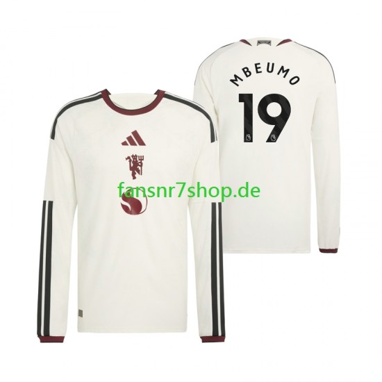 Manchester United fußball trikot Bryan Mbeumo 19 Herren Ausweich 2026-2027 Langarm
