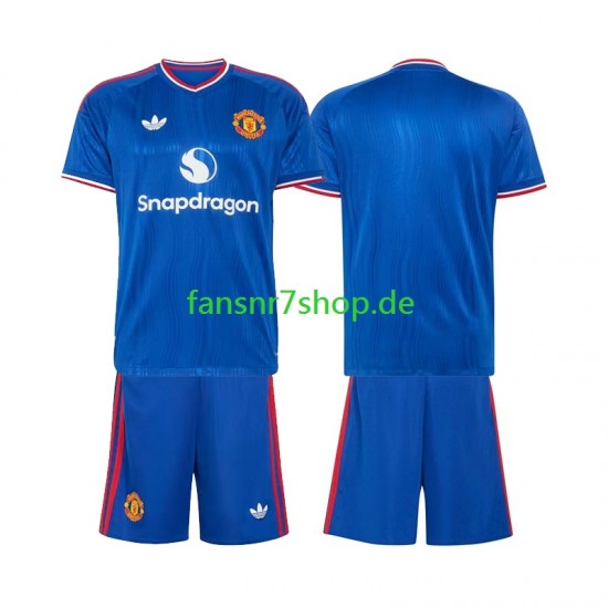 Manchester United fußball trikot Kinder Auswärts 2026-2027 Kurzarm