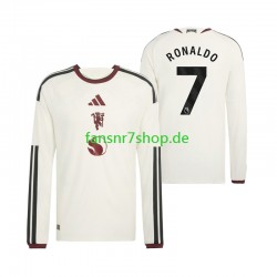 Manchester United fußball trikot Cristiano Ronaldo 7 Herren Ausweich 2026-2027 Langarm