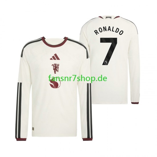Manchester United fußball trikot Cristiano Ronaldo 7 Herren Ausweich 2026-2027 Langarm