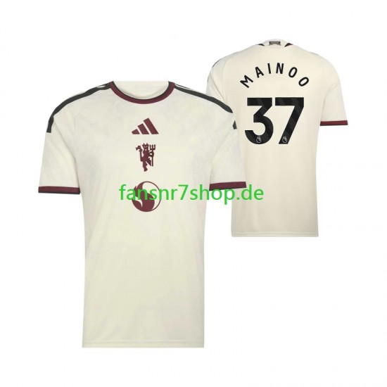 Manchester United fußball trikot Kobbie Mainoo 37 Herren Ausweich 2026-2027 Kurzarm