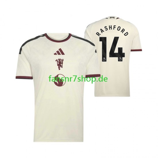 Manchester United fußball trikot Marcus Rashford 14 Herren Ausweich 2026-2027 Kurzarm