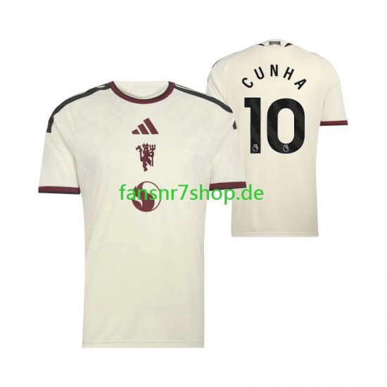 Manchester United fußball trikot Matheus Cunha 10 Herren Ausweich 2026-2027 Kurzarm