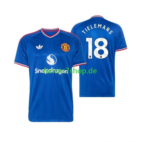 Manchester United fußball trikot Youri Tielemans 18 Herren Auswärts 2026-2027 Kurzarm