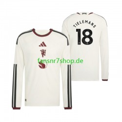 Manchester United fußball trikot Youri Tielemans 18 Herren Ausweich 2026-2027 Langarm