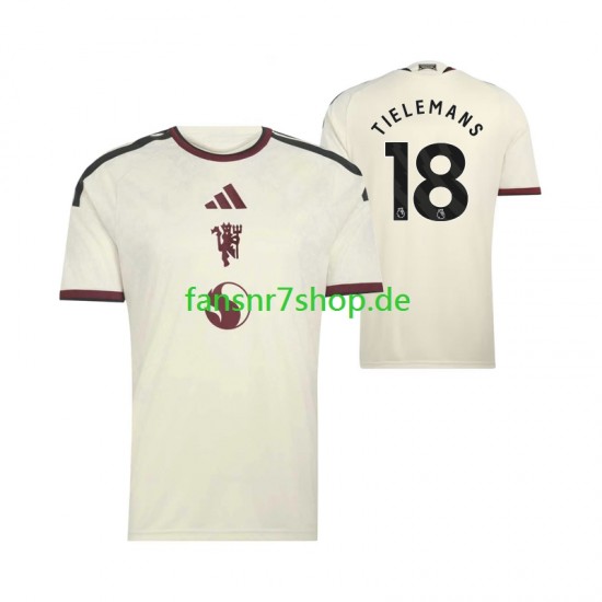 Manchester United fußball trikot Youri Tielemans 18 Herren Ausweich 2026-2027 Kurzarm