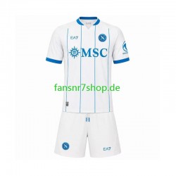 SSC Neaples fußball trikot Kinder Auswärts 2026-2027 Kurzarm
