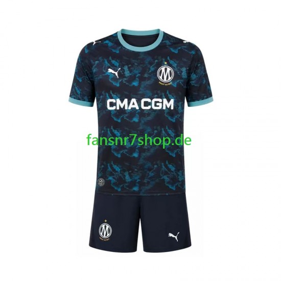 Olympique Marseille fußball trikot Kinder Auswärts 2026-2027 Kurzarm