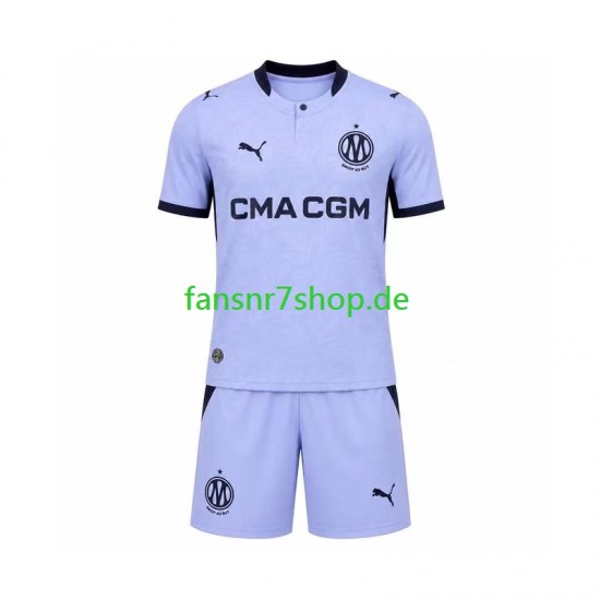 Olympique Marseille fußball trikot Kinder Ausweich 2026-2027 Kurzarm