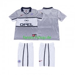 Paris Saint-Germain fußball trikot 2000 2001 Kinder Auswärts Retro Kurzarm