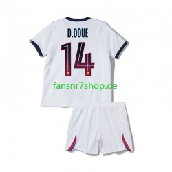 Paris Saint-Germain fußball trikot Desire Doue 14 Kinder Auswärts 2026-2027 Kurzarm