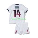 Paris Saint-Germain fußball trikot Desire Doue 14 Kinder Auswärts 2026-2027 Kurzarm