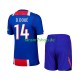 Paris Saint-Germain fußball trikot Desire Doue 14 Kinder Heim 2026-2027 Kurzarm