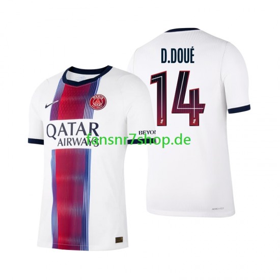 Paris Saint-Germain fußball trikot Desire Doue 14 Herren Auswärts 2026-2027 Kurzarm