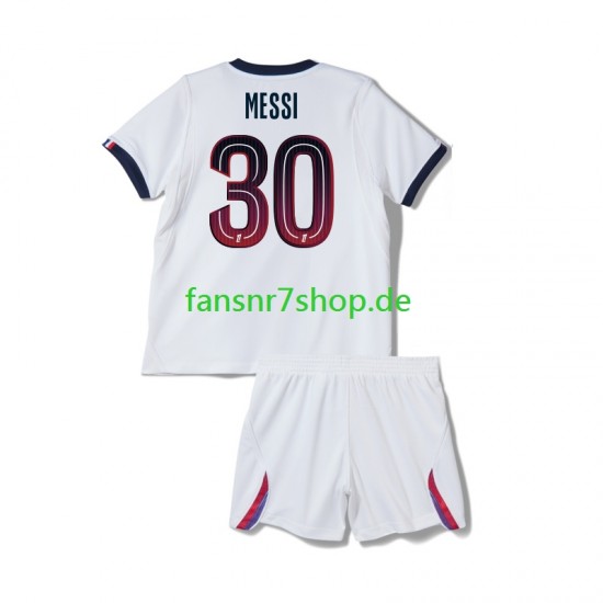 Paris Saint-Germain fußball trikot Lionel Messi 30 Kinder Auswärts 2026-2027 Kurzarm