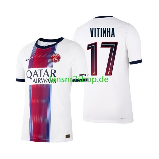 Paris Saint-Germain fußball trikot Vitinha 17 Herren Auswärts 2026-2027 Kurzarm