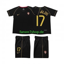 Portugal fußball trikot Cristiano Ronaldo 17 Kinder Auswärts Retro 2006 Kurzarm Portugal fußball trikot Cristiano Ronaldo 17 Kinder Auswärts Retro 2006 Kurzarm