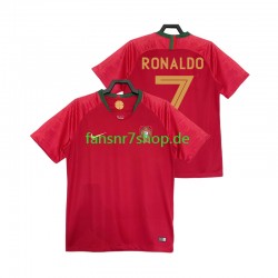 Portugal fußball trikot Cristiano Ronaldo 7 2018 Herren Heim Retro Kurzarm Portugal fußball trikot Cristiano Ronaldo 7 2018 Herren Heim Retro Kurzarm
