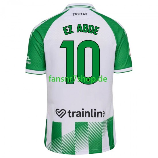 Real Betis fußball trikot Abde Ezzalzouli 10 Herren Heim 2026-2027 Kurzarm